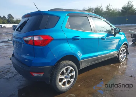 2020 Ford Ecosport Se z USA, uszkodzony, nr VIN MAJ6S3GL4LC357194